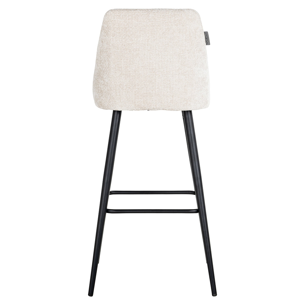 Chaise de bar Brooke crème licorne (lot de 2) (Licorne 11 crème)