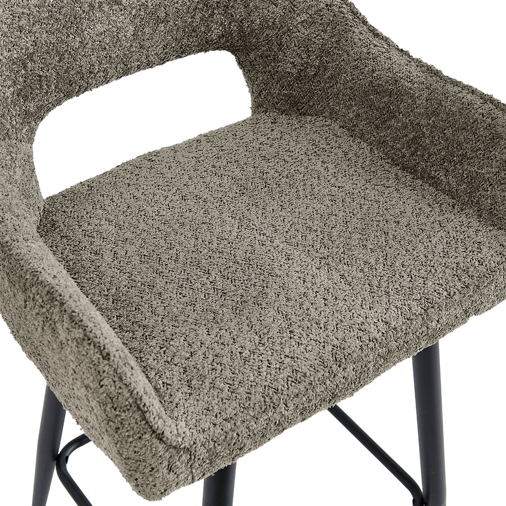 Barkruk Ray -Taupe