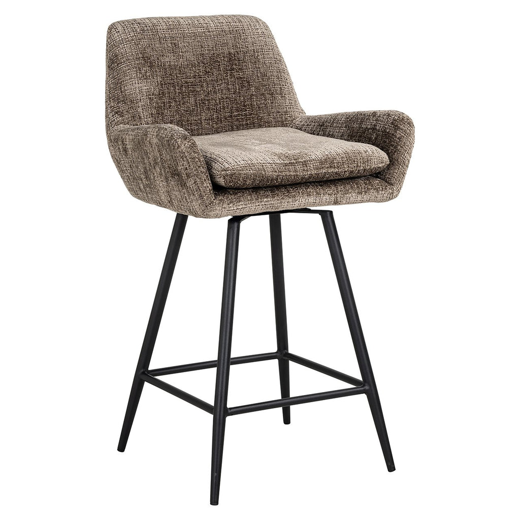 Counter stool Linsey stone chenille