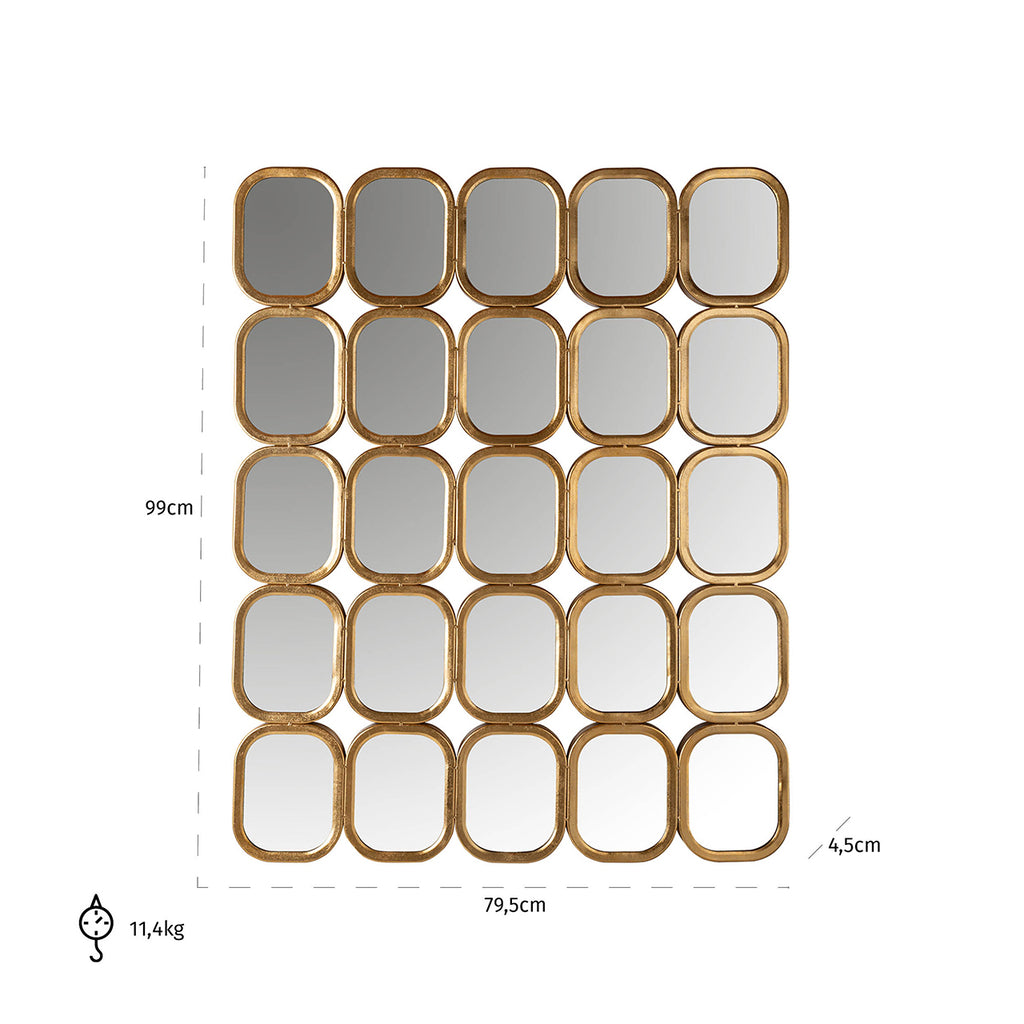 Mirror Marila with 25 mirrors