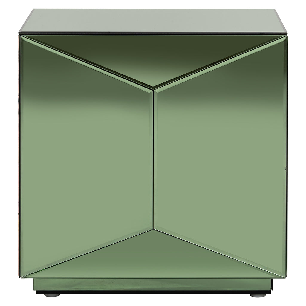 Shifra side table mirror green ()