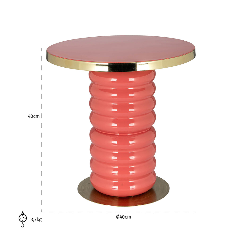 Side table Shirin (Pink)