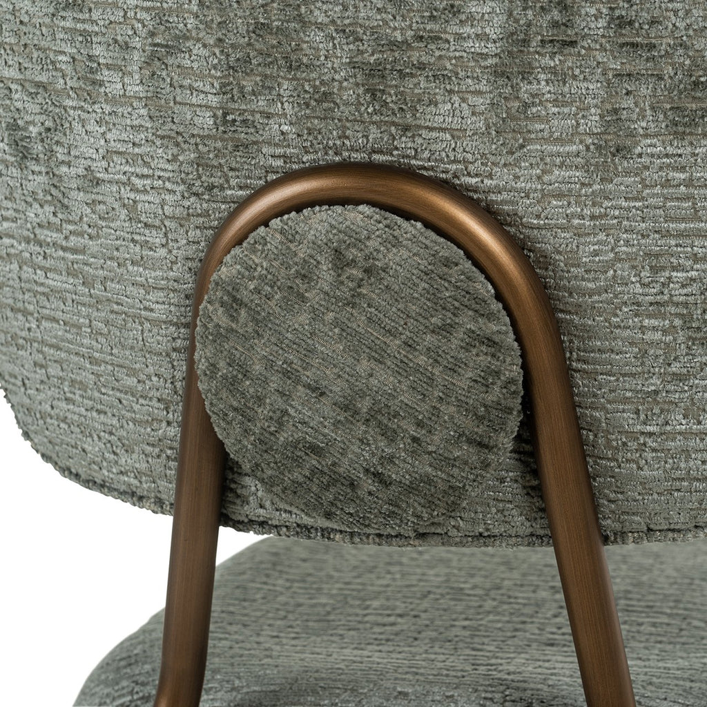 Comptoir Xenia thym fusion / pieds or brossé