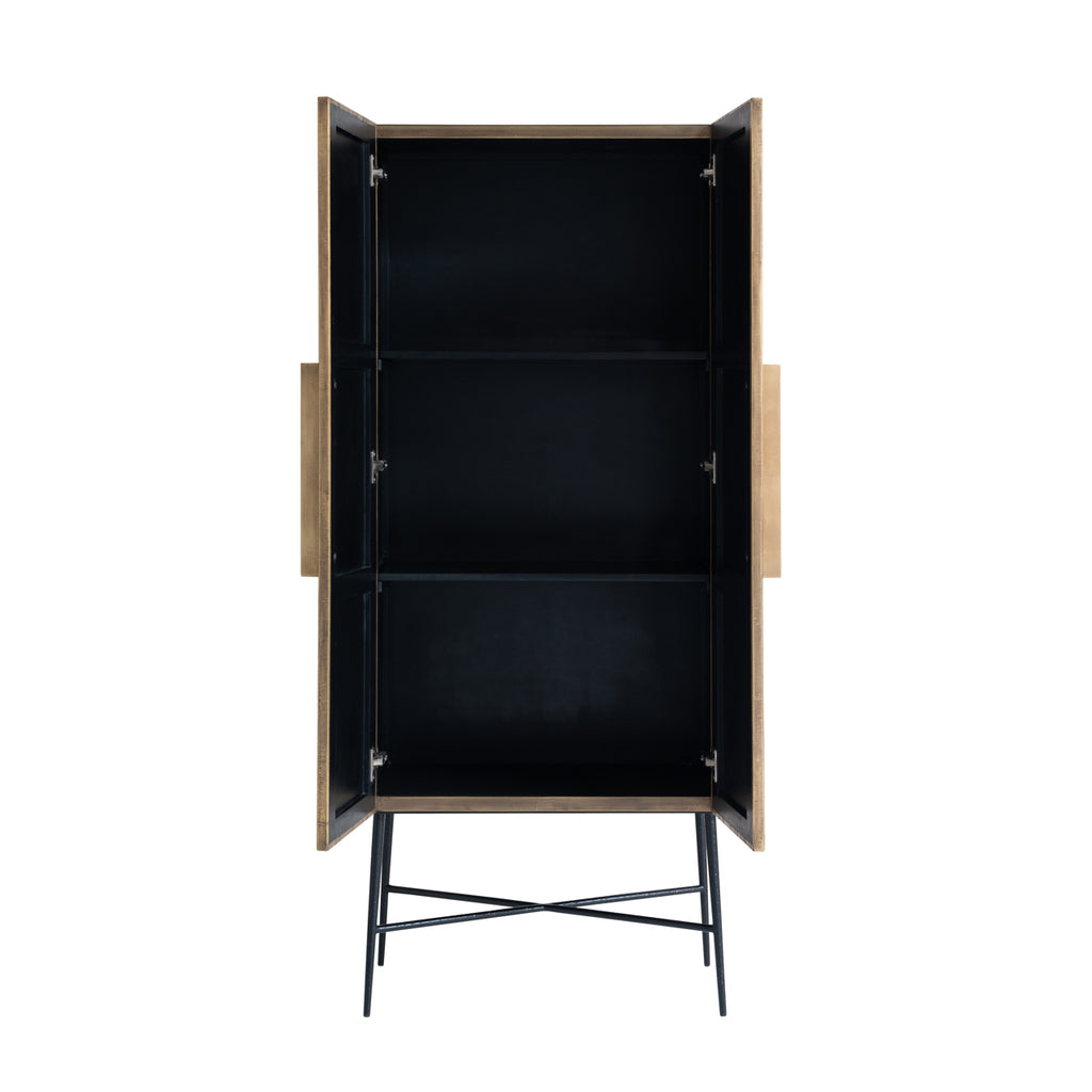 Ironville 2-door cabinet