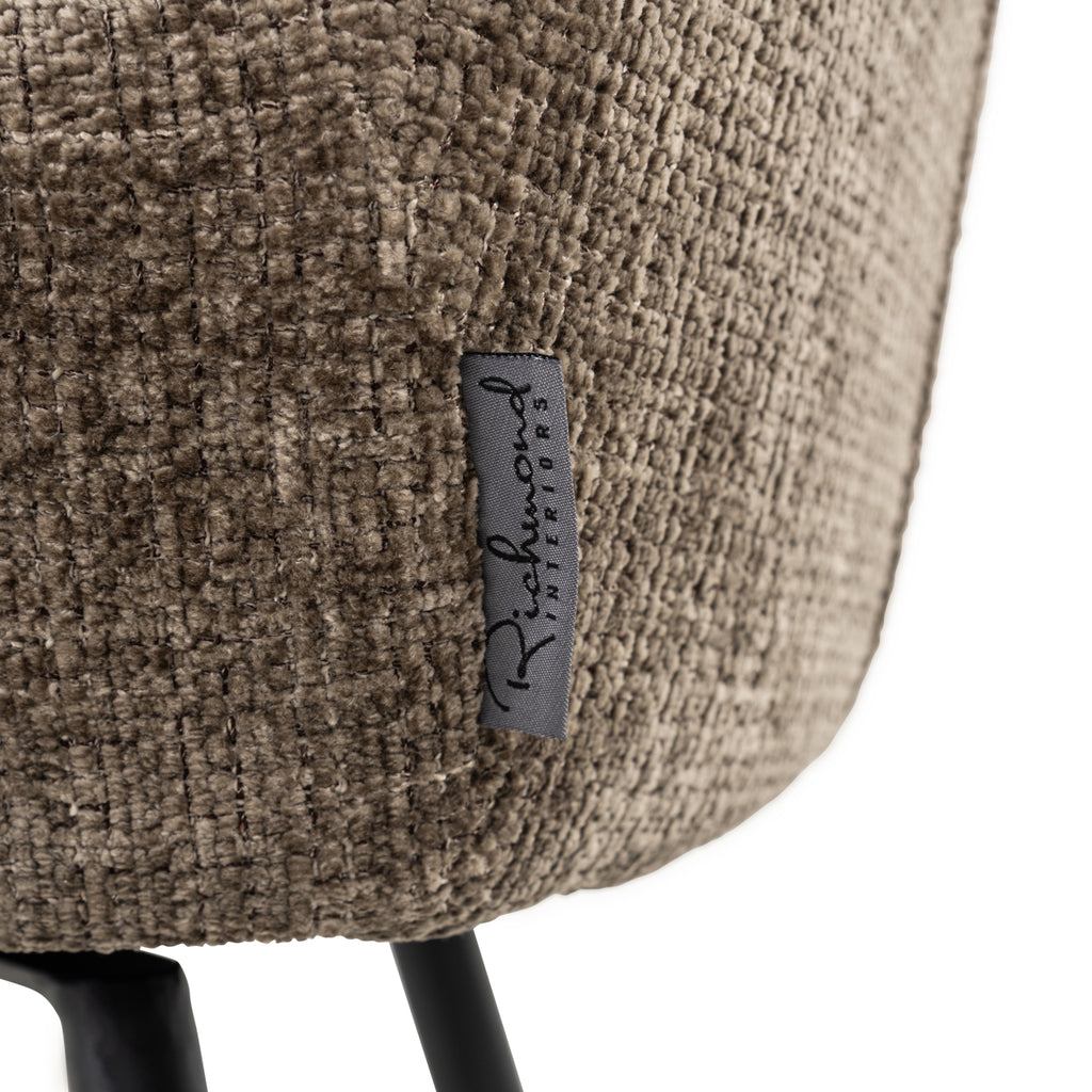 Counter stool Linsey stone chenille