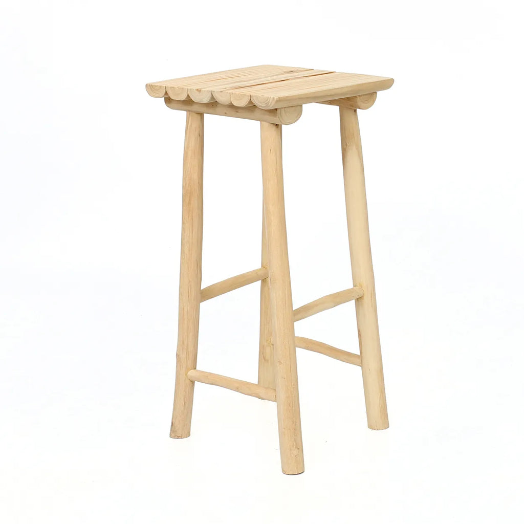 Le tabouret de bar Island - Naturel
