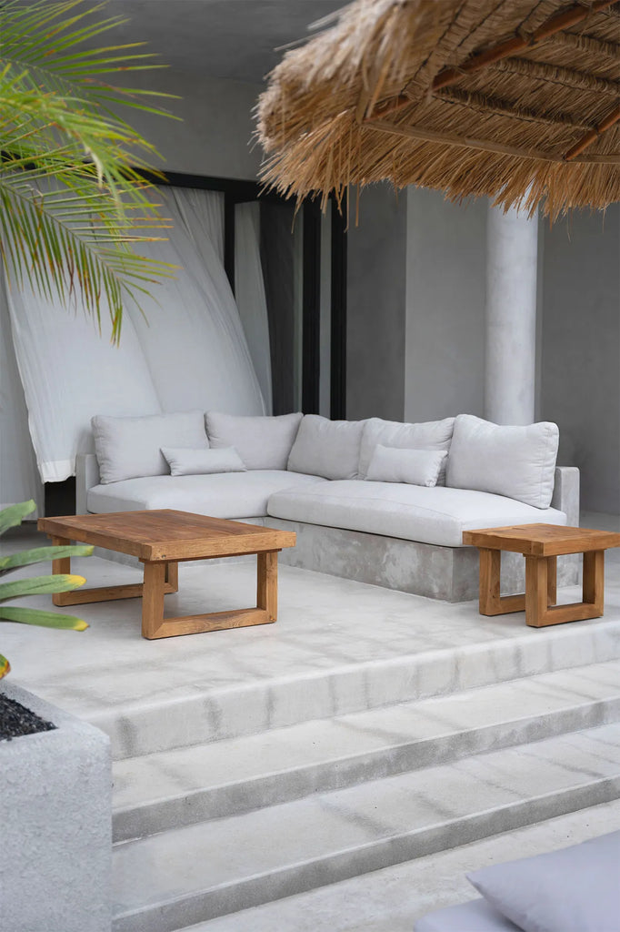Der Reclaimed Teak Salontisch - Natur