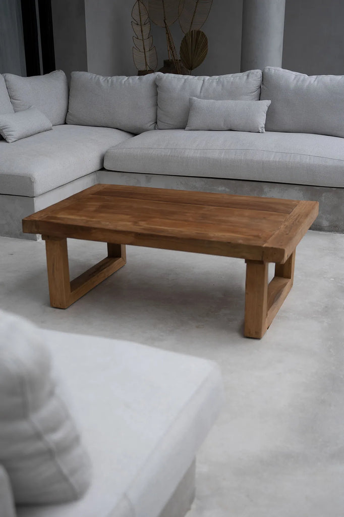 Der Reclaimed Teak Salontisch - Natur