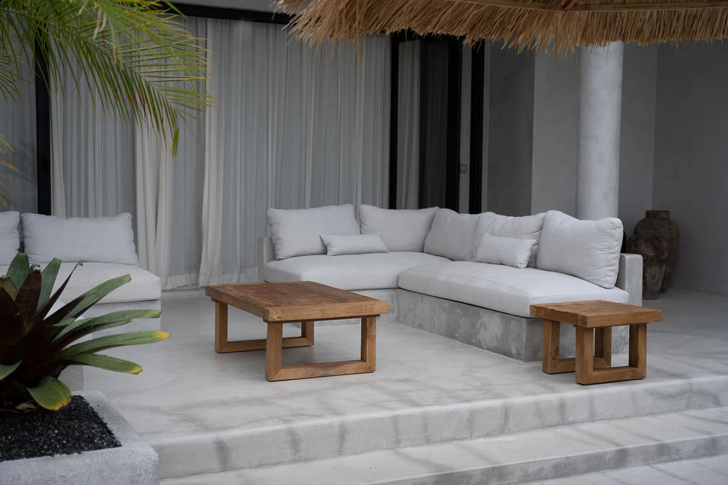 Der Reclaimed Teak Salontisch - Natur