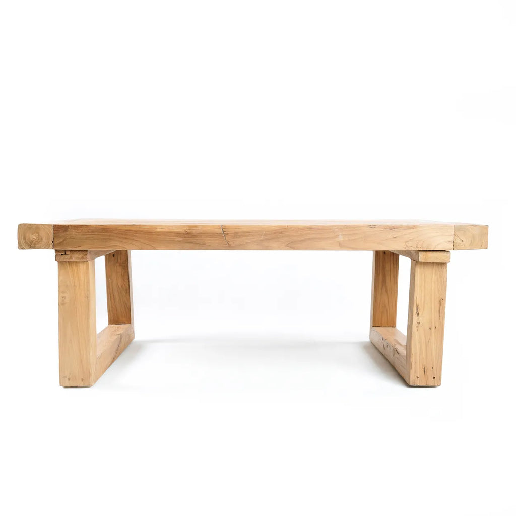 Der Reclaimed Teak Salontisch - Natur