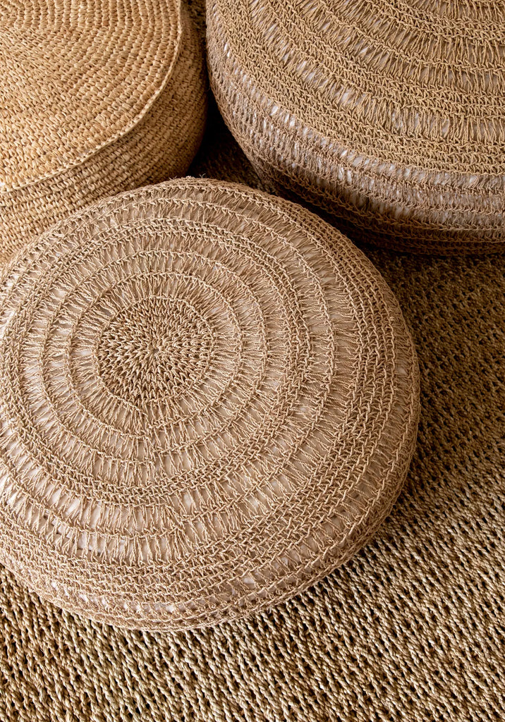 Der Seagrass Pouf - Rund - 60