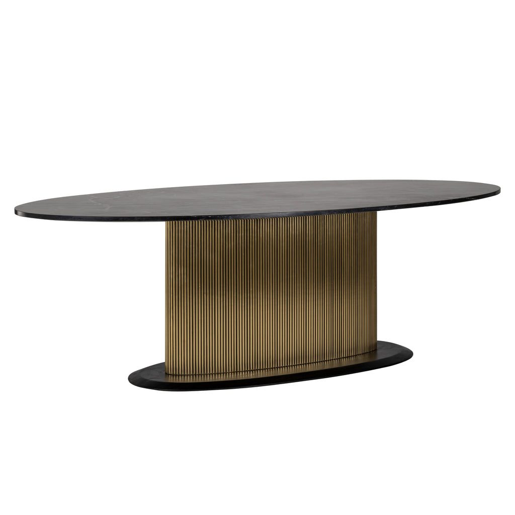 Ironville oval dining table 235