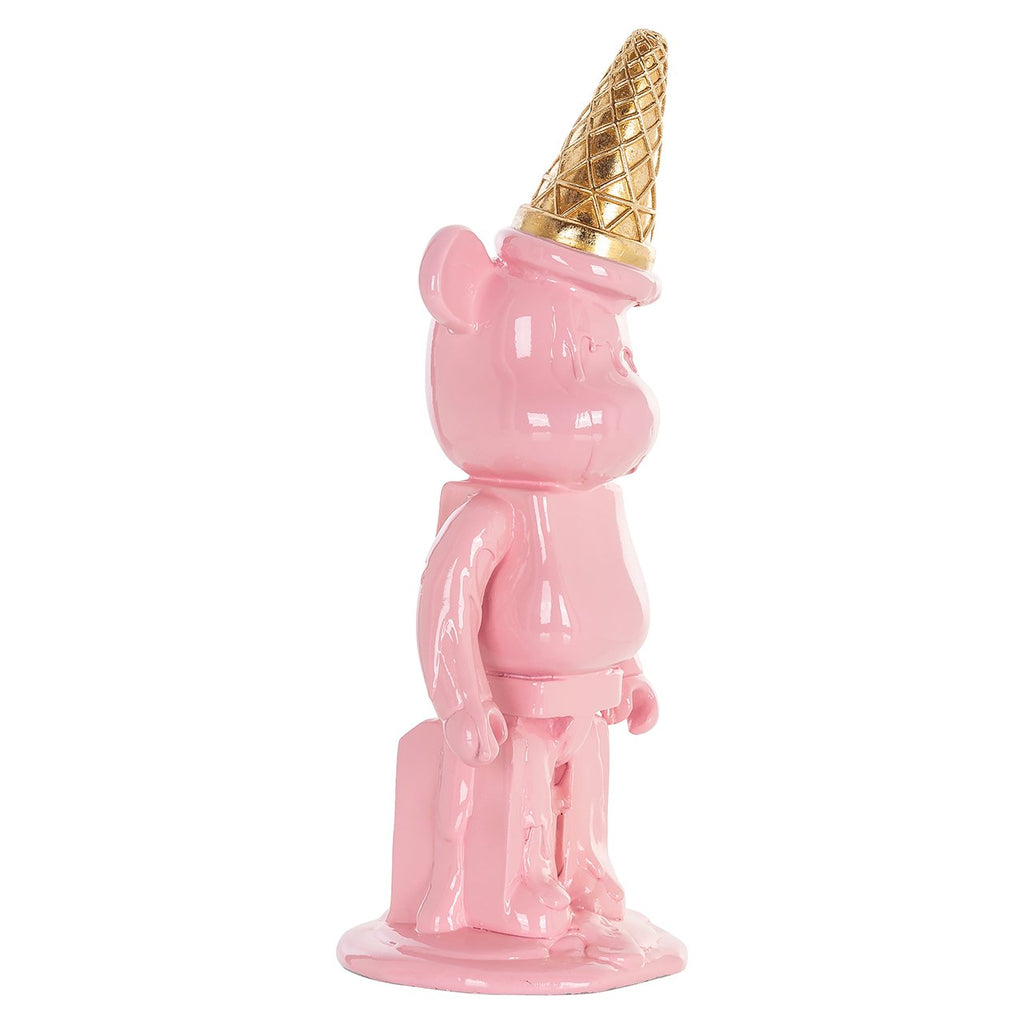 Deco object icebear pink