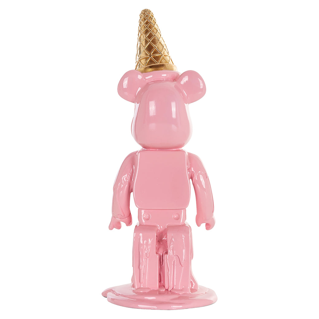 Dekorationsobjekt Eisbär rosa
