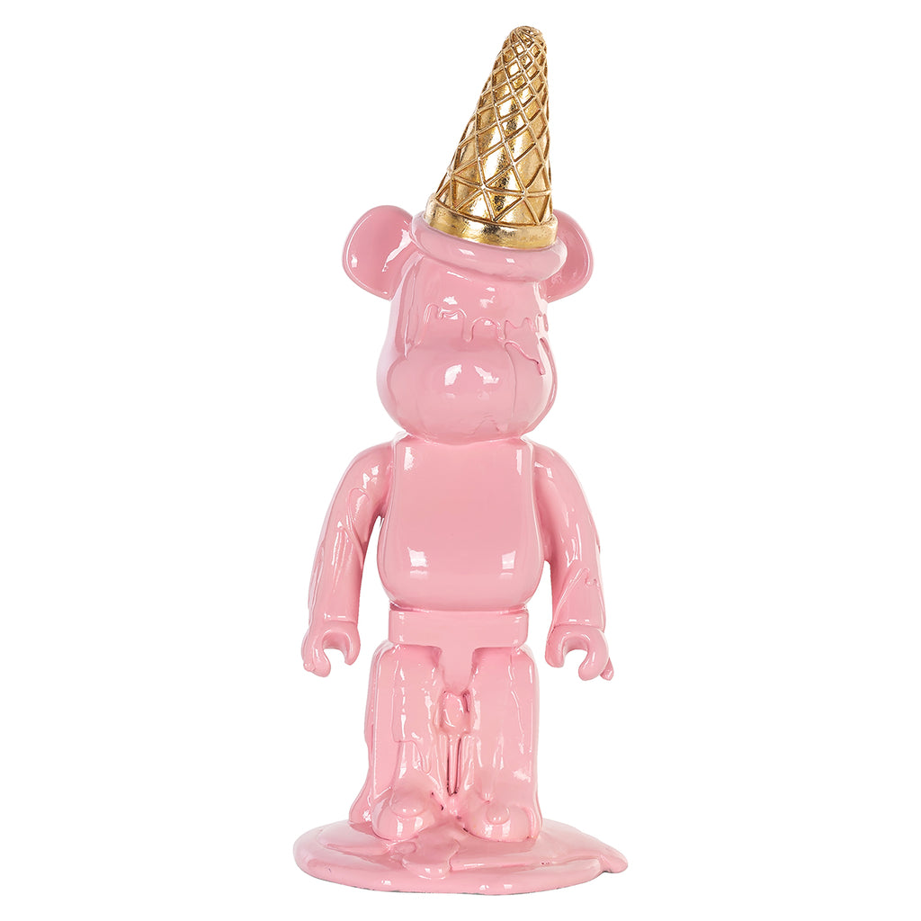 Dekorationsobjekt Eisbär rosa
