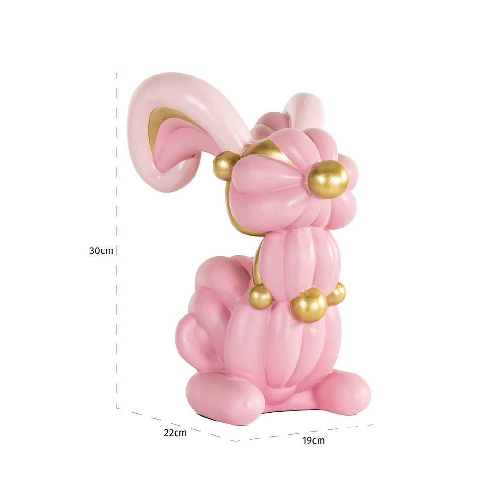 Dekorationsobjekt Hase (Rosa)