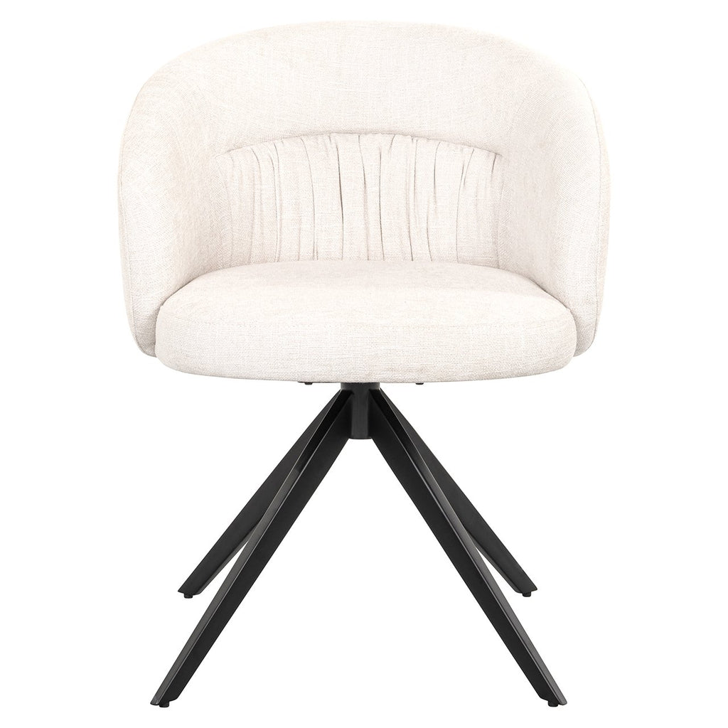 Draaifauteuil Olivia ecru miami (Miami 102 Ecru)