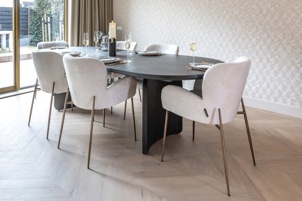 Eettafel Fairmont schwarz 270