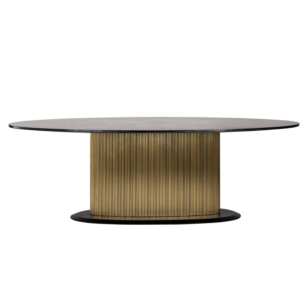 Ironville oval dining table 235