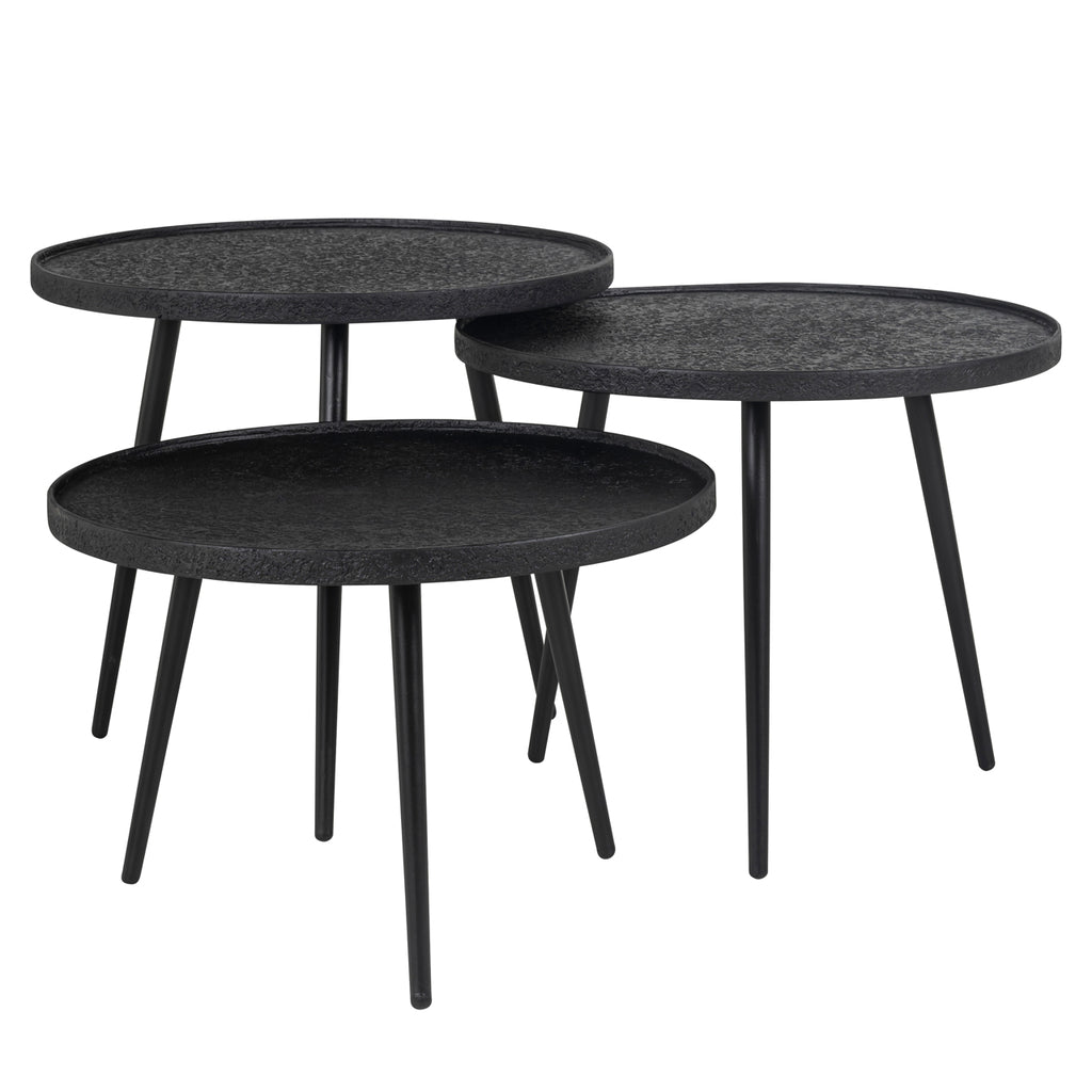 Salontisch Oxford Set von 3