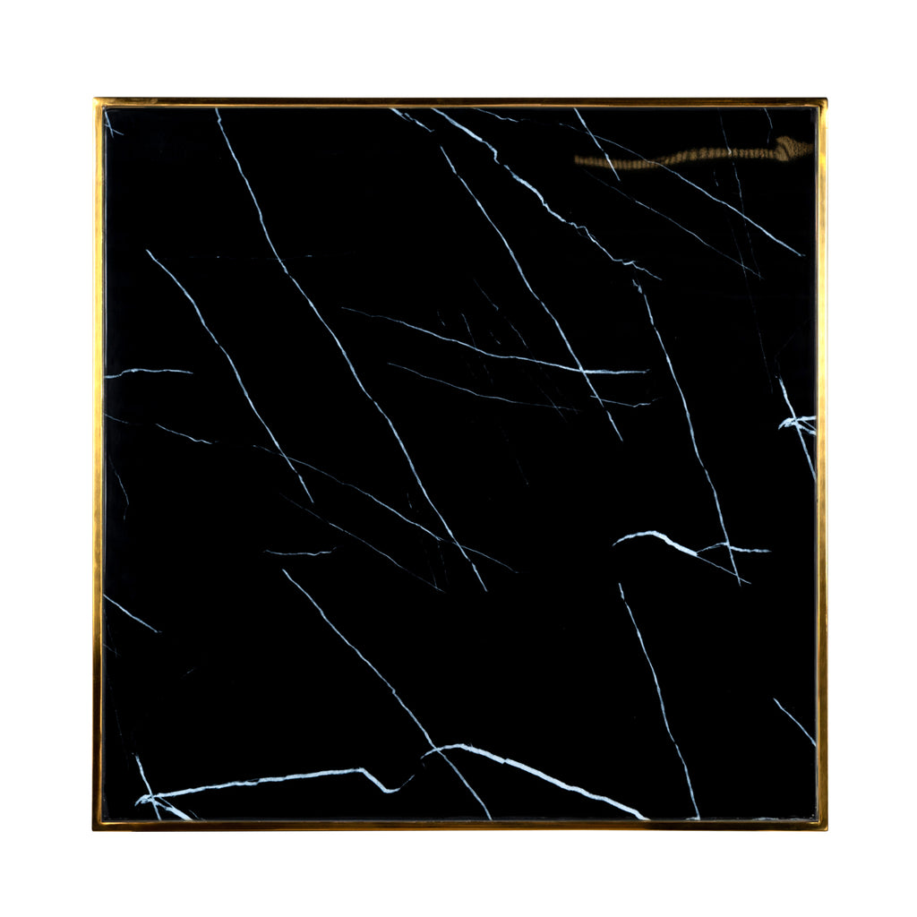 Eettafel Can Roca square black 70x70