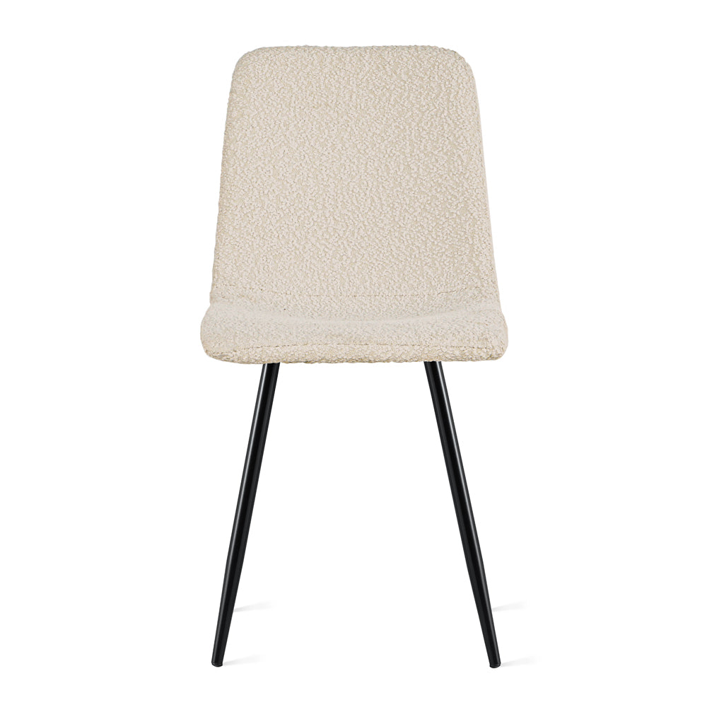 Eetkamerstoel Brasilia Bouclé Taupe