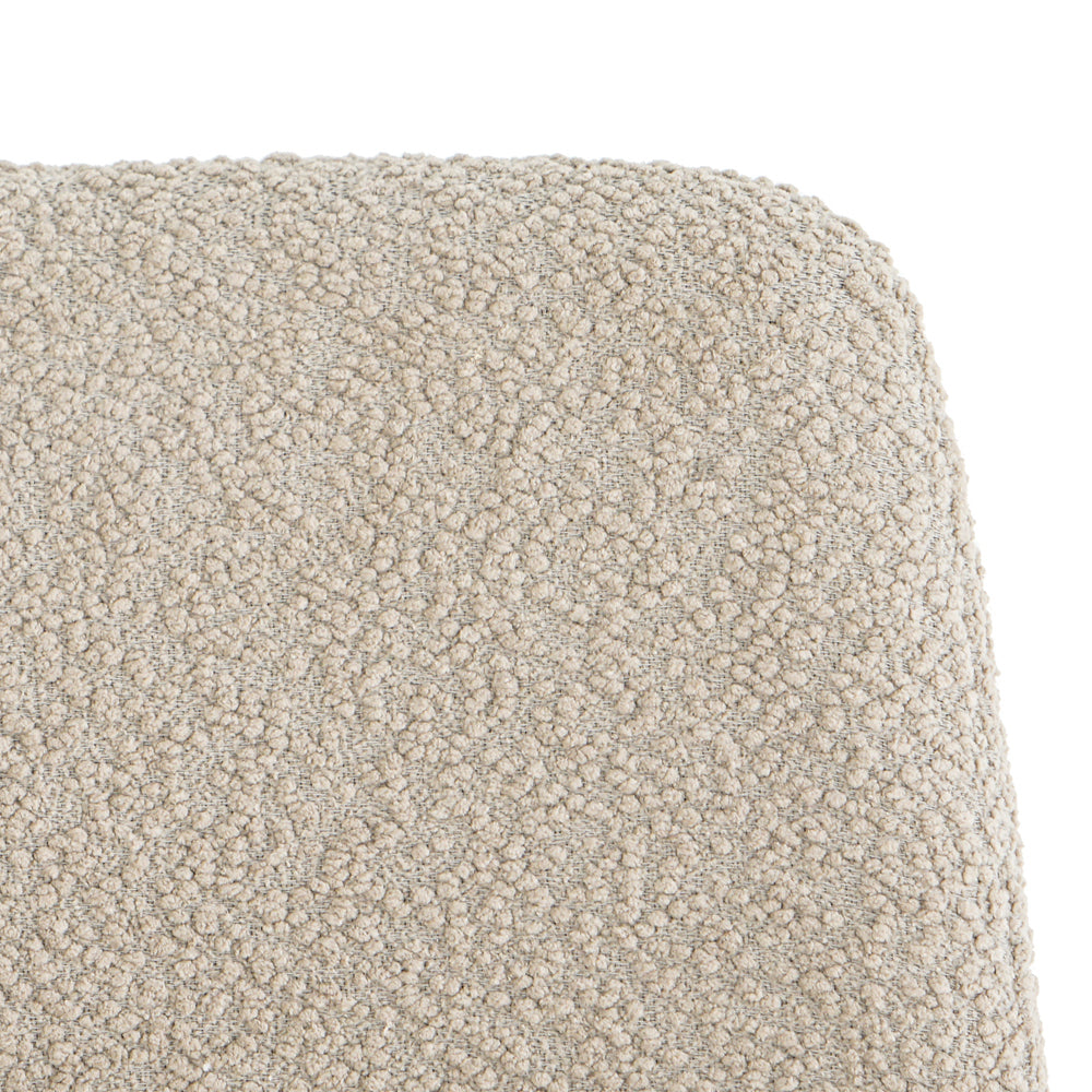Eetkamerstoel Brasilia Bouclé Taupe