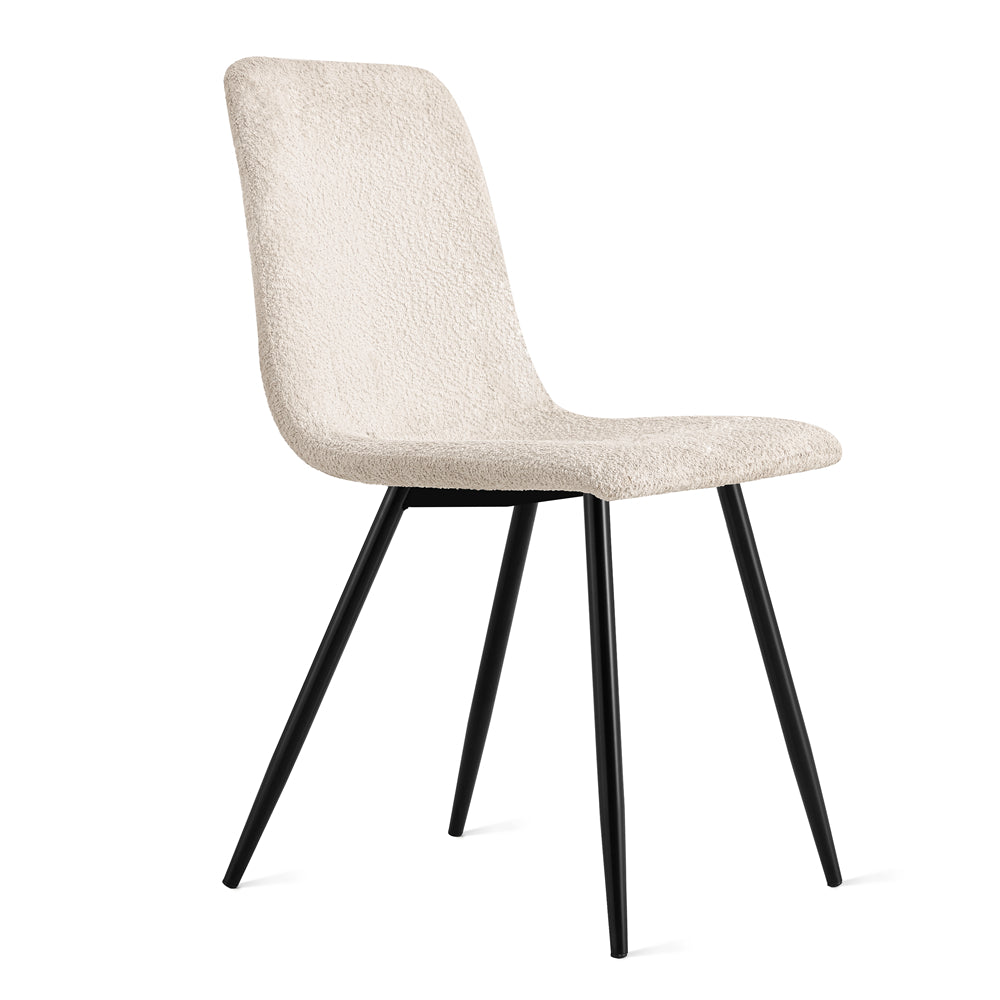 Eetkamerstoel Brasilia Bouclé Taupe