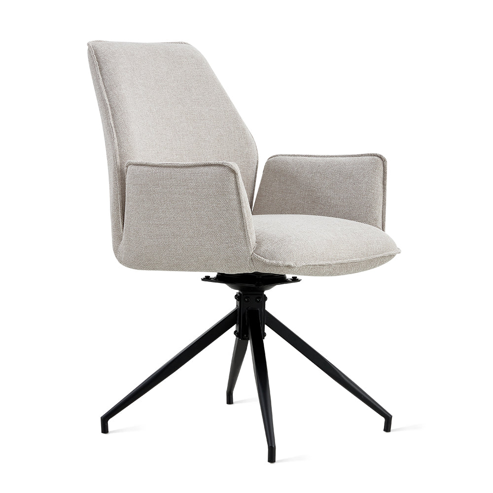 Chaise de salle à manger Jill Linnen Beige