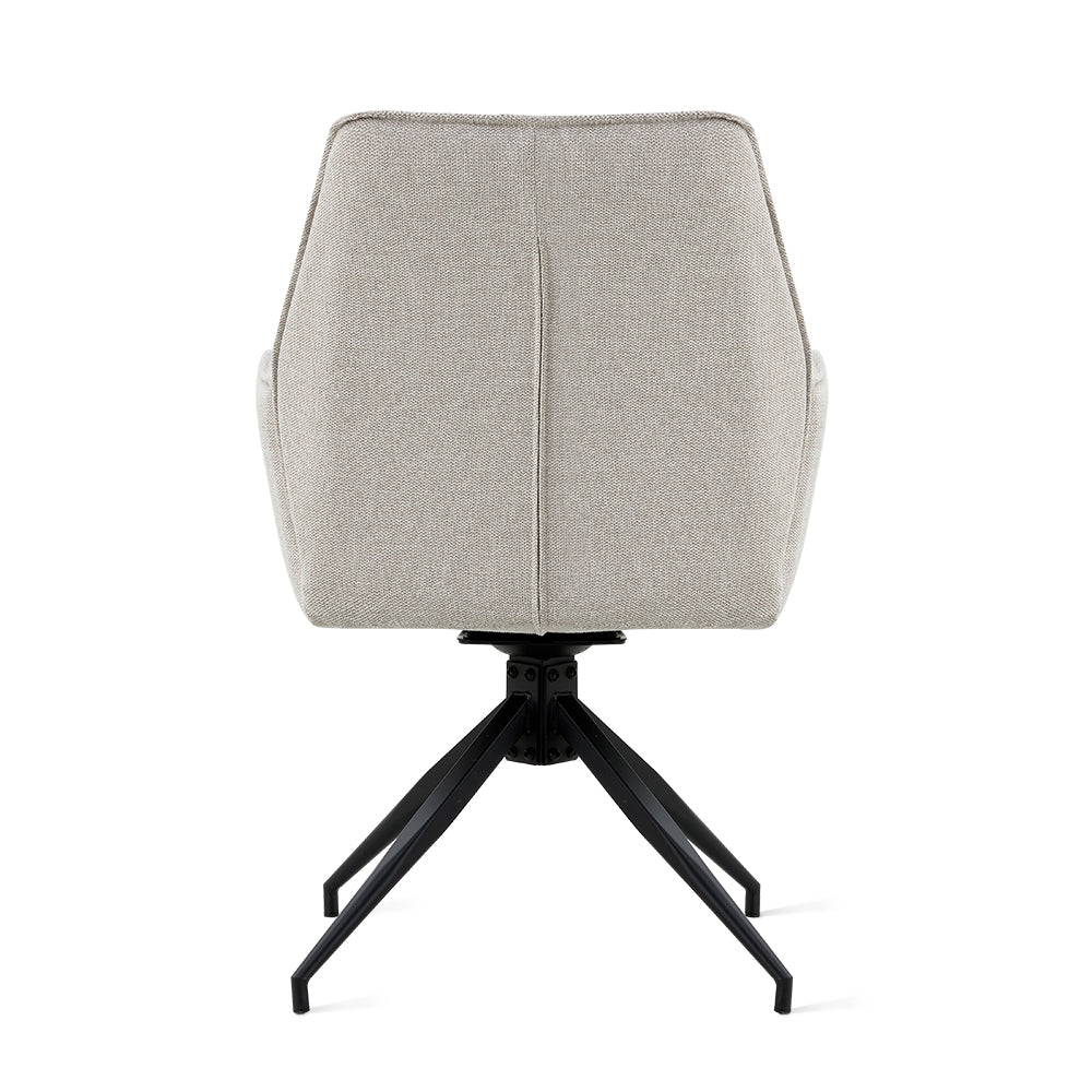 Chaise de salle à manger Jill Linnen Beige