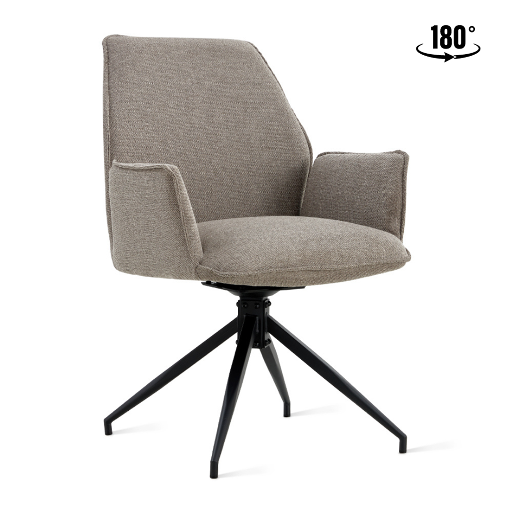 Dining chair Jill Linen Taupe