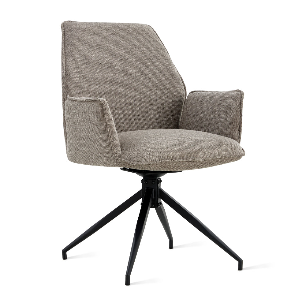 Chaise de salle à manger Jill Linnen Taupe