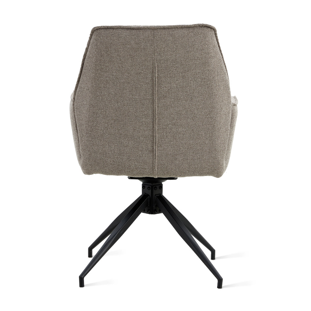 Chaise de salle à manger Jill Linnen Taupe