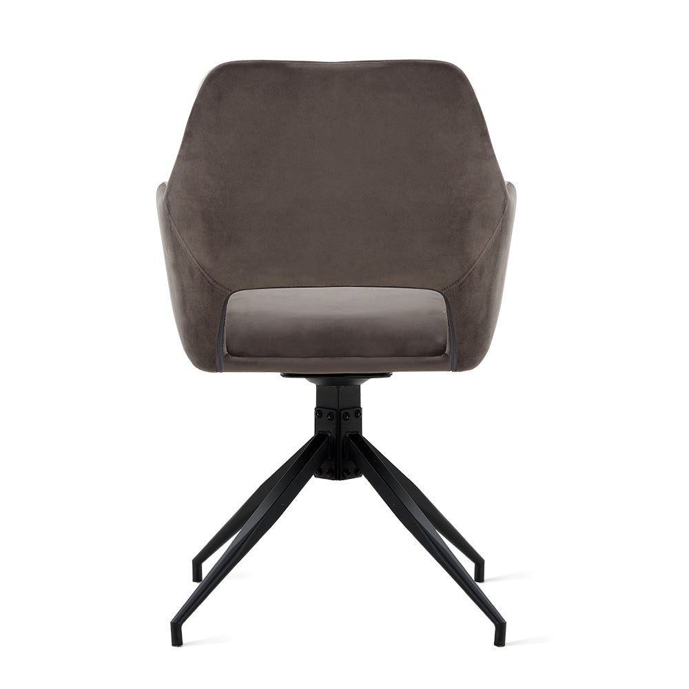 Eetkamerstoel Tess Velvet Grijs