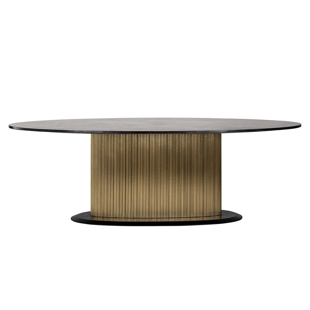 Ironville oval dining table 235