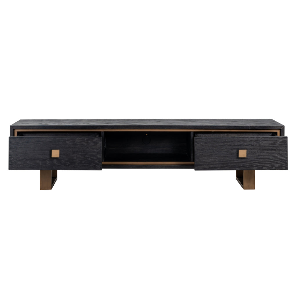 Hunter TV cabinet with 2 drawers