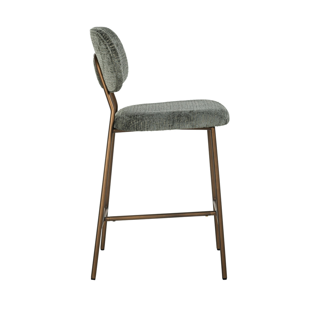 Comptoir Xenia thym fusion / pieds or brossé