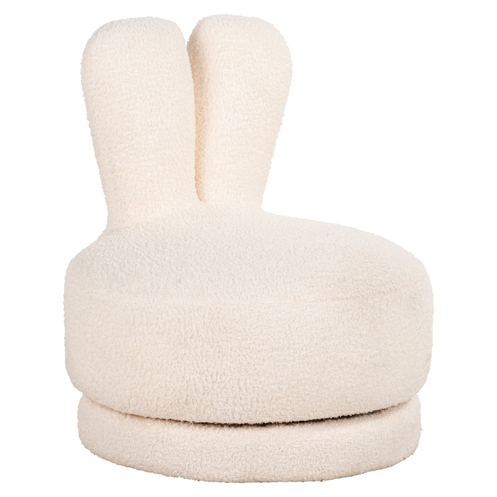 Kinderstoel Bunny white teddy