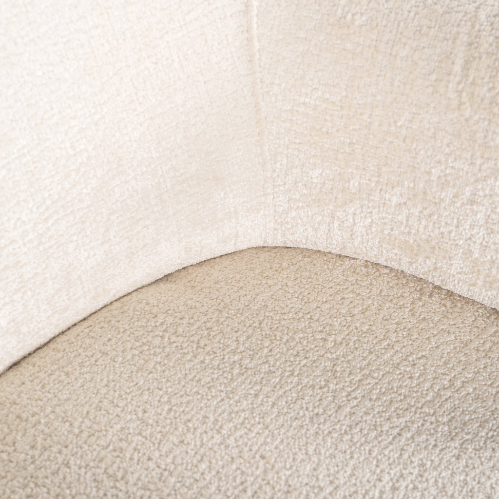 Sessel Venus weiße Chenille