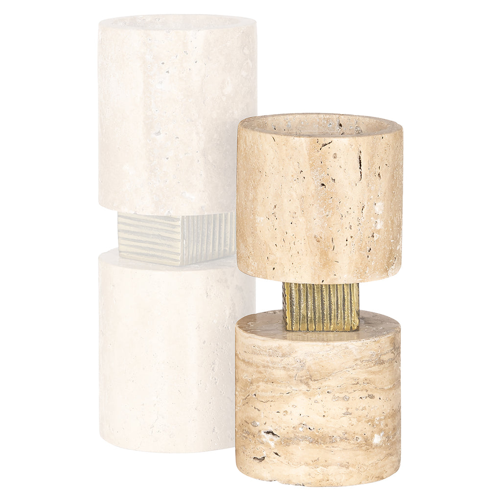 Candle holder Boaz small (Beige)