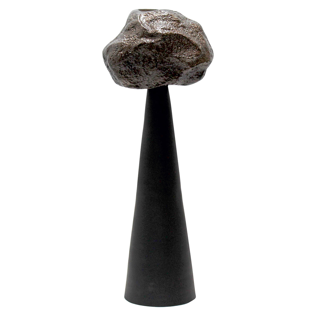 Candle holder Moira large (Black)