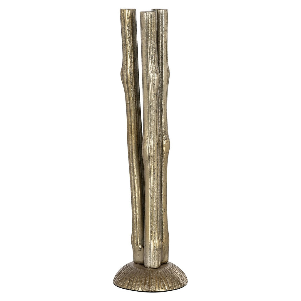 Candle holder Olly large (Brushed Gold)