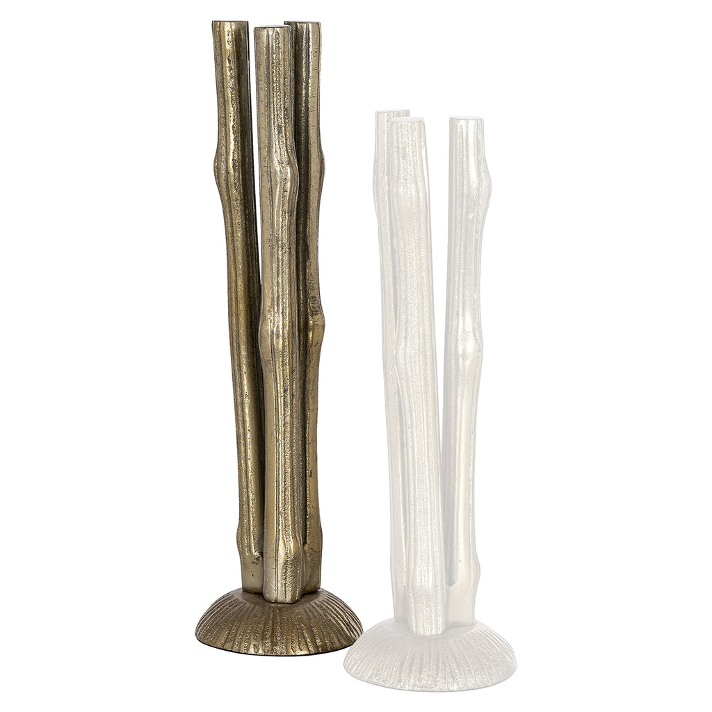 Kandelaar Olly groot (Brushed Gold)