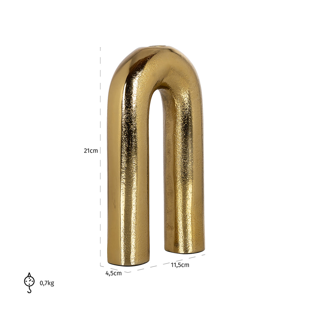 Kandelaar Rowin groß (Gold)