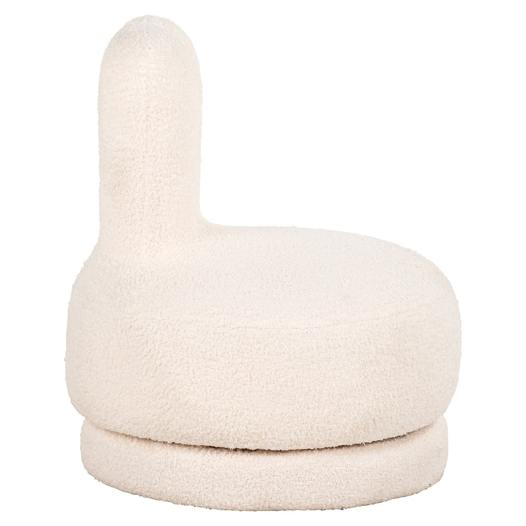 Kinderstoel Bunny white teddy