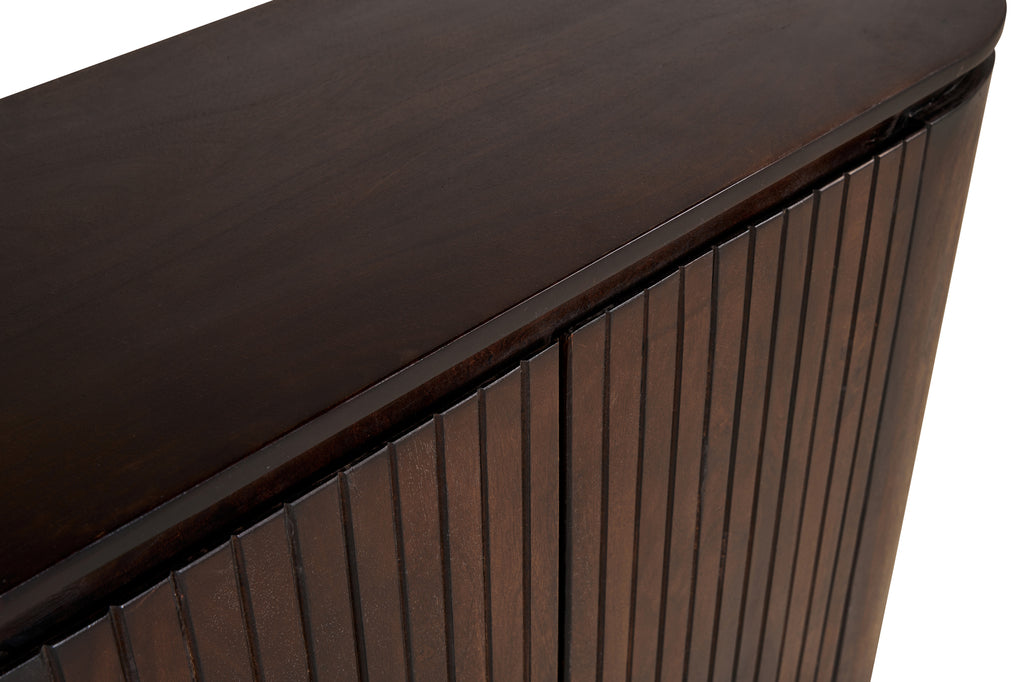 Mokka Sideboard Dunkelbraun 115cm