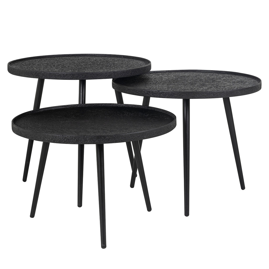 Salontisch Oxford Set von 3
