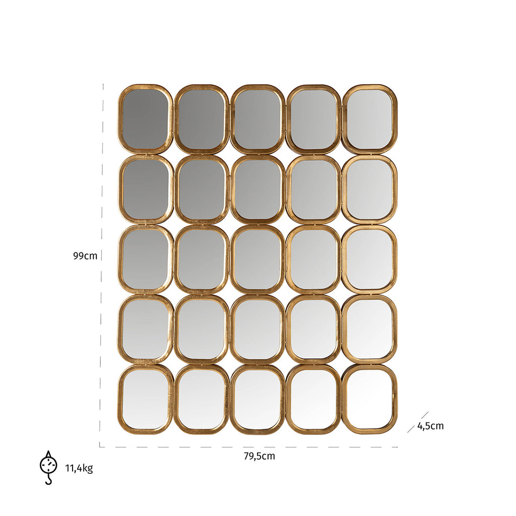 Mirror Marila with 25 mirrors