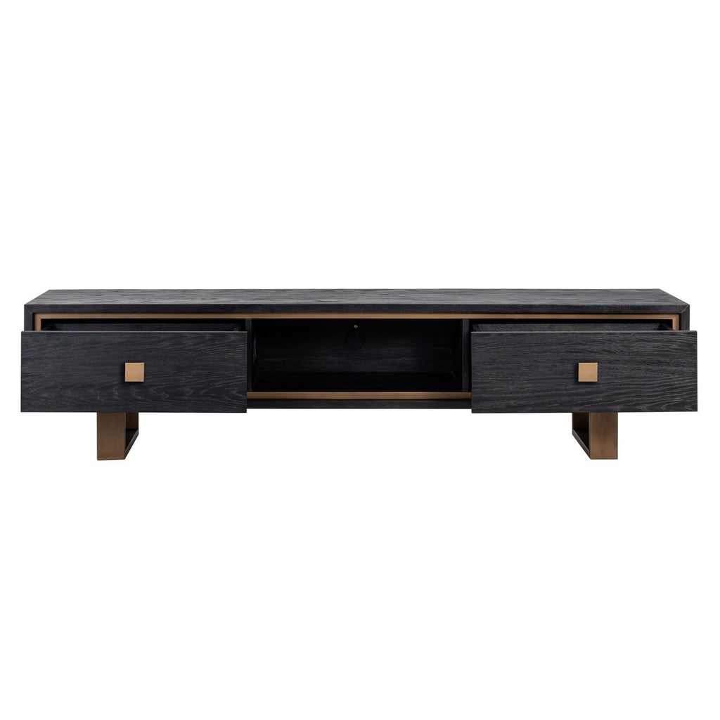 Hunter TV cabinet with 2 drawers