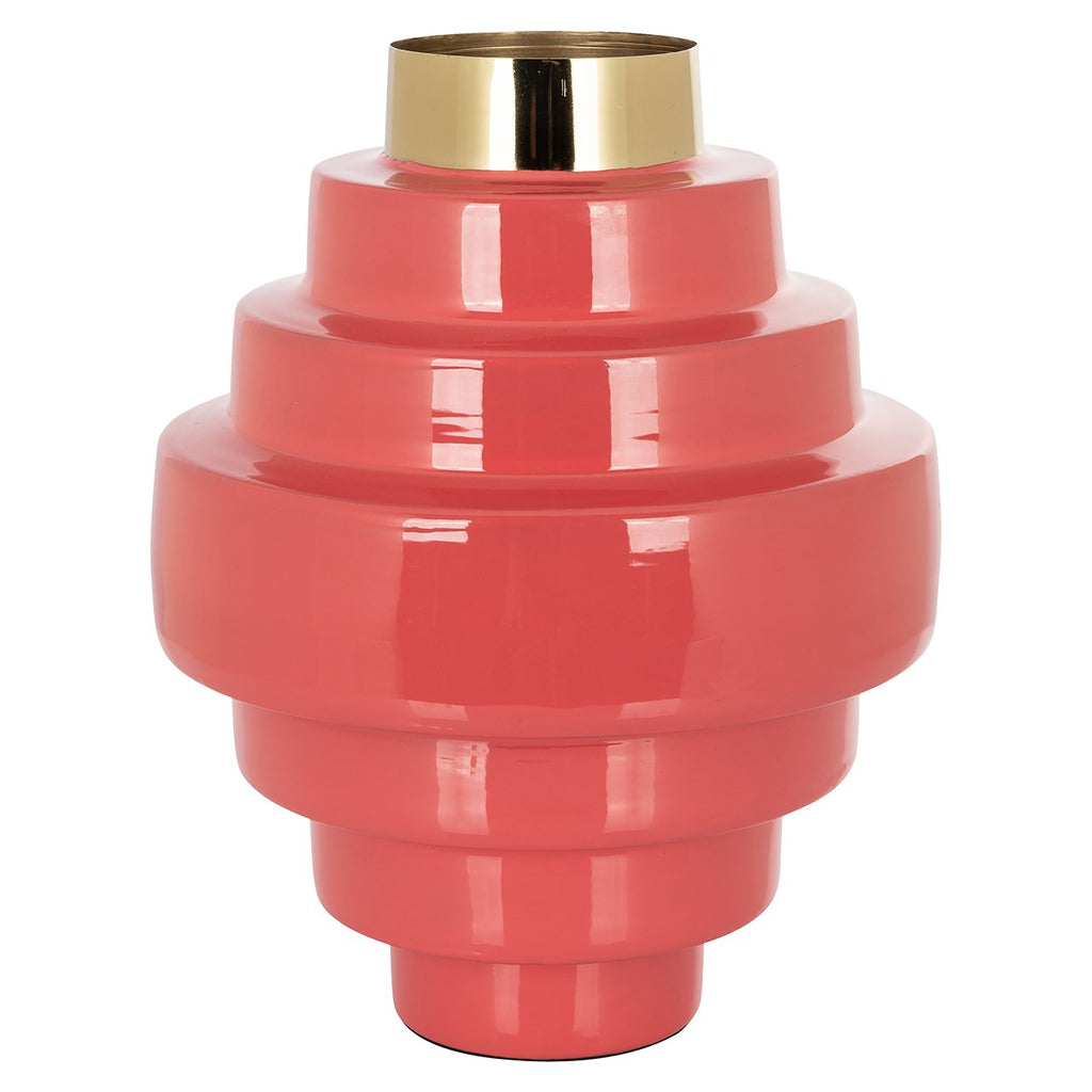 Vase Akelei pink